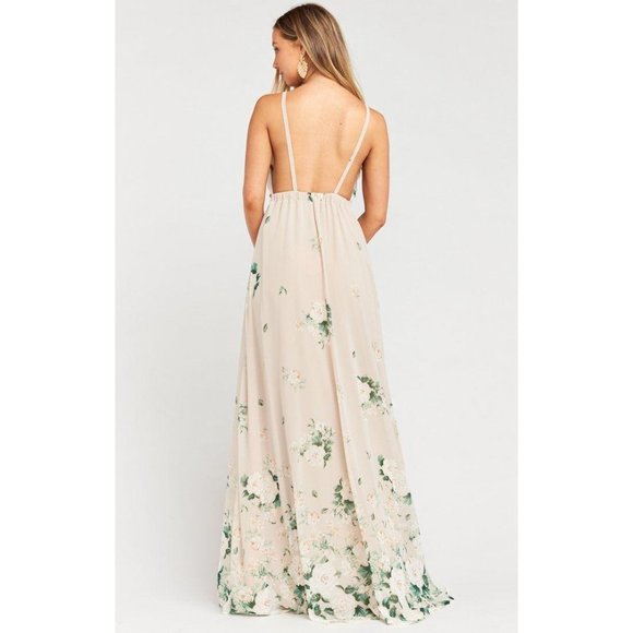 Show Me Your Mumu Amanda Maxi Dress Bouquet Toss - Picture 3 of 15